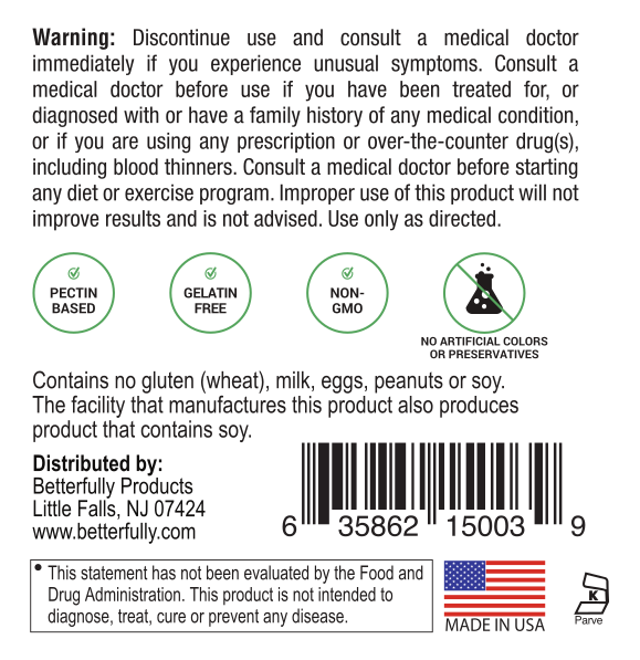 Probiotic- w/ 5 Billion CFU Bacillus Coagulans[Sugar Free Strawberry&Orange Flavor Gummy](60 Count)